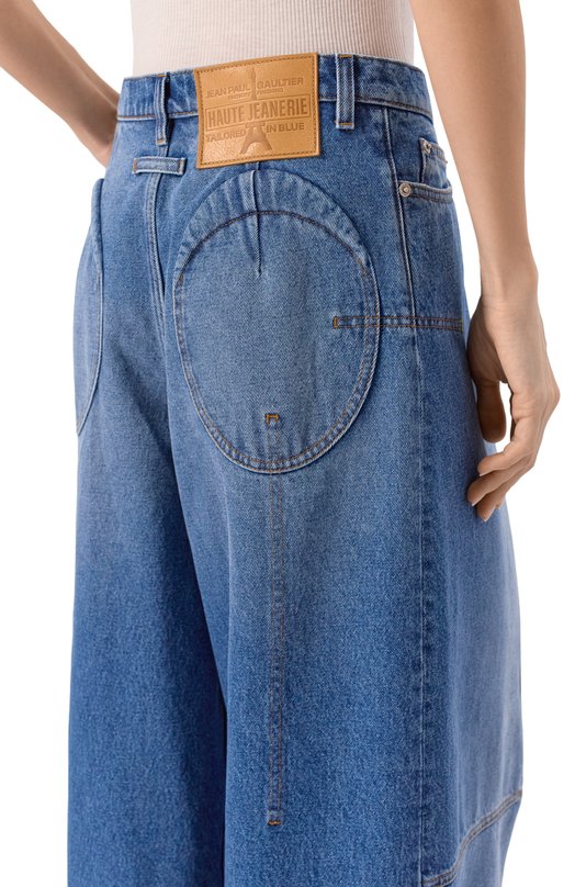 Джинсы Jean Paul Gaultier 25/34-F-JE179B-D013 Синий  25/34-F-JE179B-D013 Фото 5