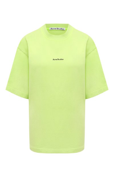 Женская хлопковая футболка ACNE STUDIOS, арт. FN-MN-TSHI000353