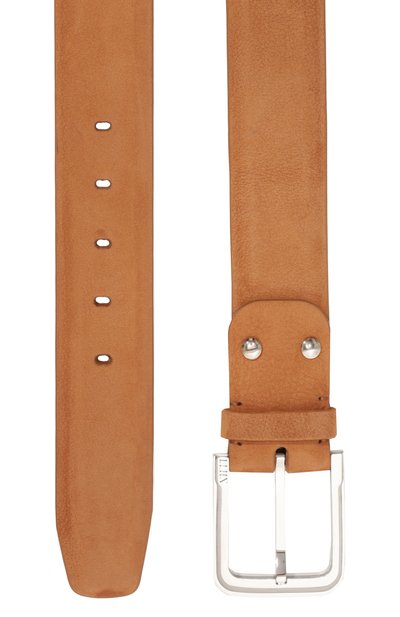 Ремень из нубука ZILLI, арт. MJL-CLAQE-01982/0100, фото 3