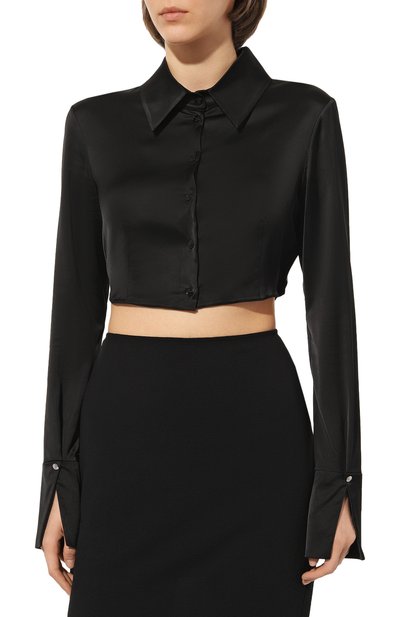 Атласная рубашка PATRIZIA PEPE, арт. 2C1479_A644, фото 3