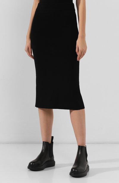 Юбка ALEXANDERWANG.T черного цвета по цене 21150 руб., арт. 4KC2195000, фото 3 Юбка ALEXANDERWANG.T, арт. 4KC2195000, фото 3