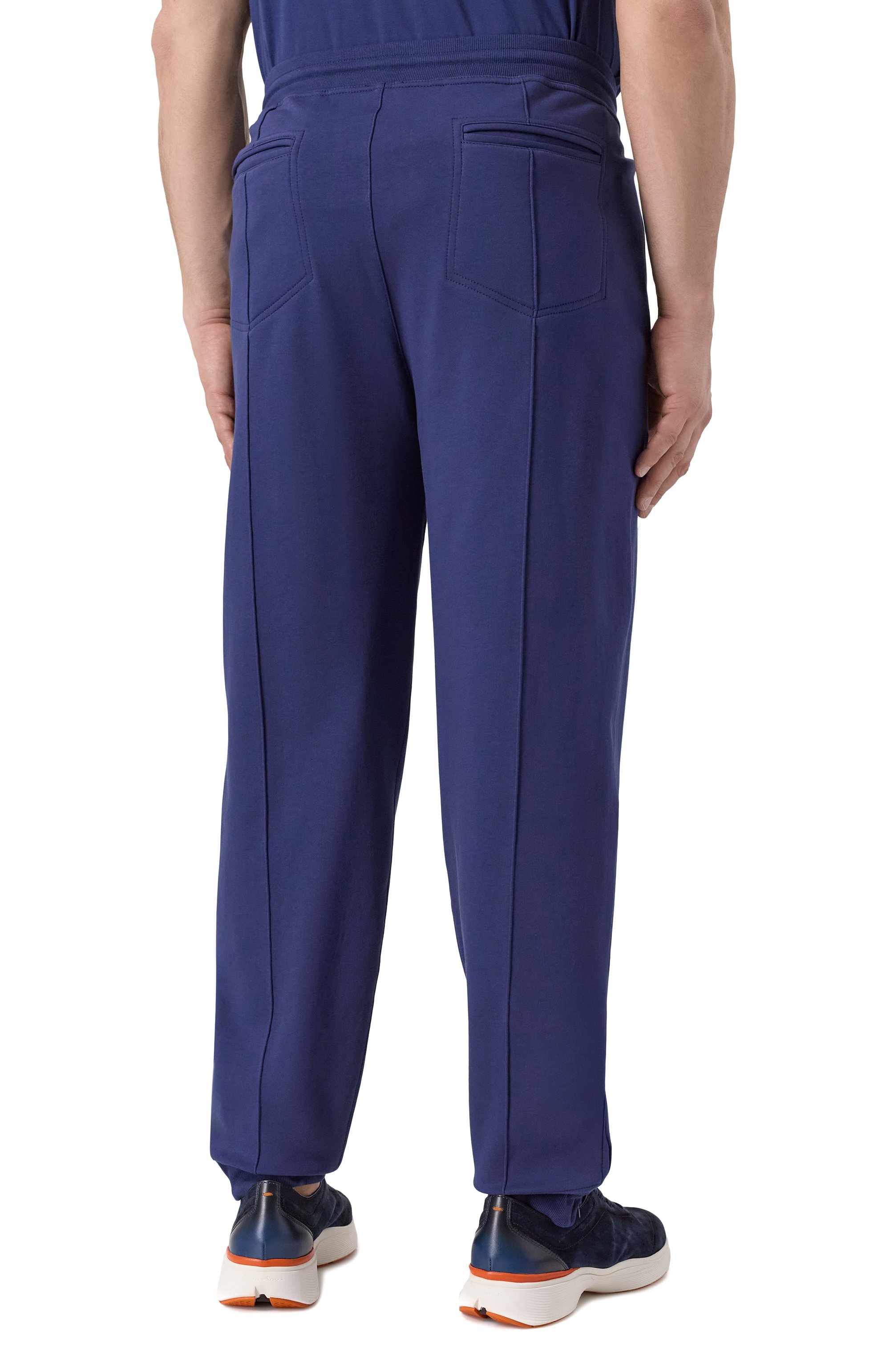 Хлопковые джоггеры BRUNELLO CUCINELLI, арт. MW8633315G, фото 4