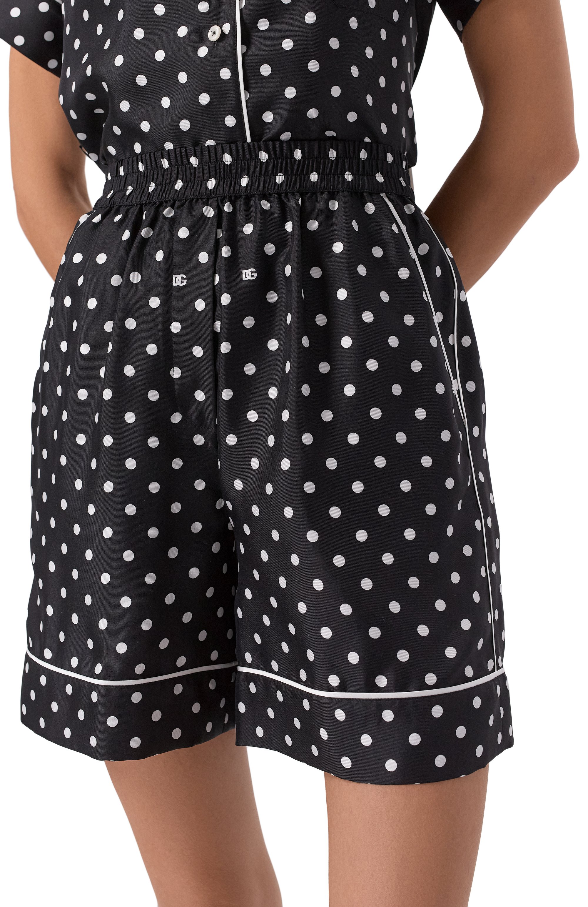 Шелковые шорты DOLCE & GABBANA, арт. FTAM7T/IS1VM, фото 5