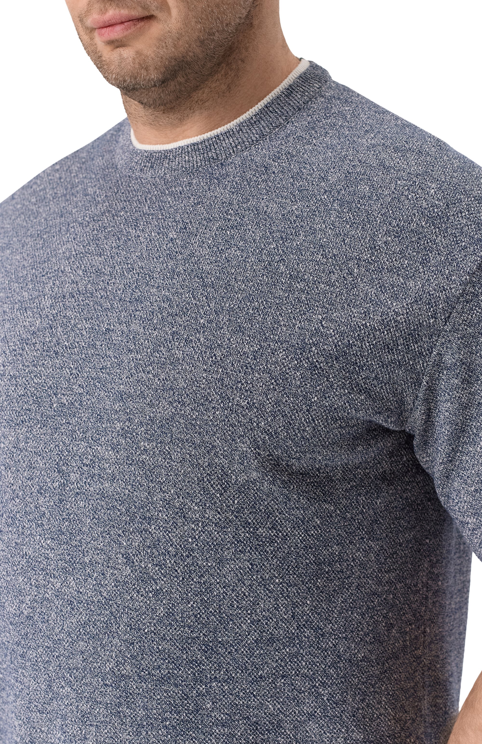 Джемпер изо льна и хлопка PAUL&SHARK, арт. 26411552_001, фото 5