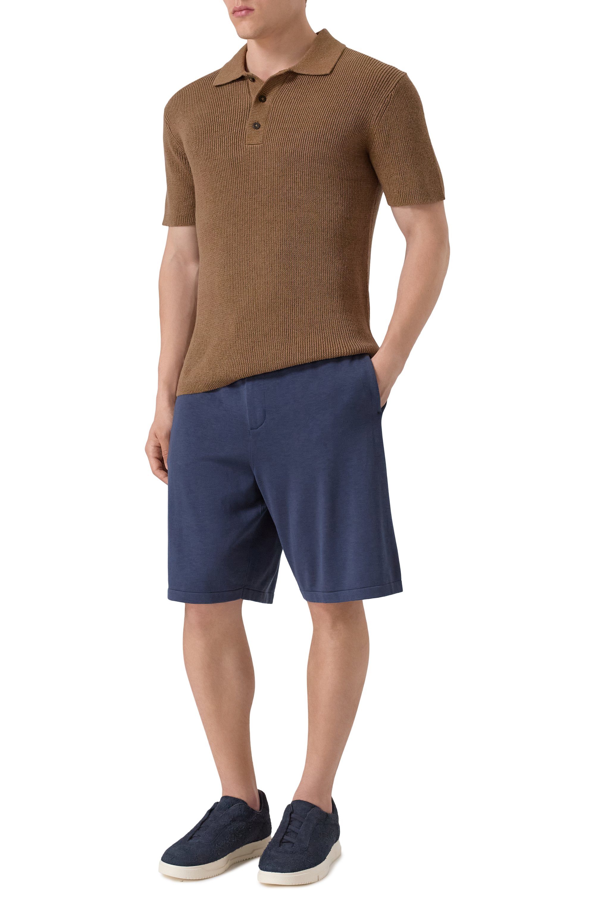 Шорты из шелка и хлопка 12 STOREEZ, арт. 131264, фото 2