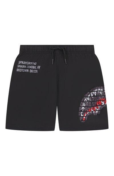 Плавки-шорты SPRAYGROUND, арт. SPY1468BLK/SHARK CENTRAL INFINITY SWIM TRUNKS