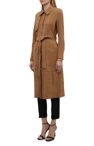 Замшевый тренч BOSS, арт. 50455400, фото 3