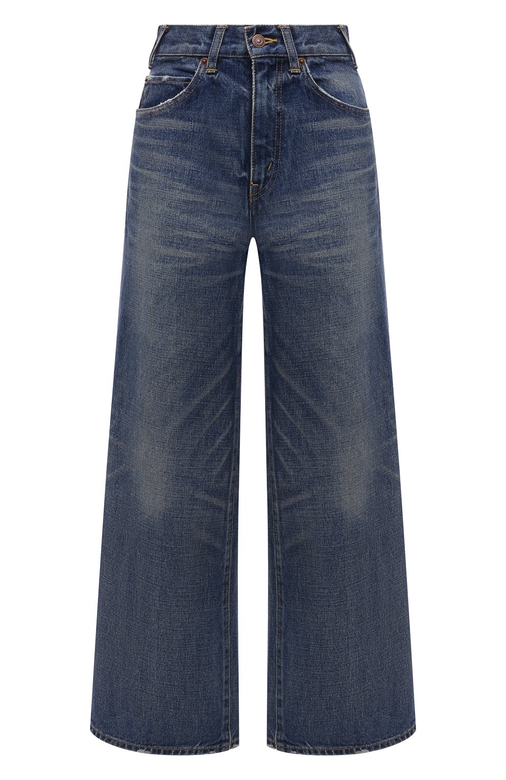 Джинсы CELINE синего цвета по цене 72700 руб., арт. 2N648930F, фото 1 Джинсы CELINE, арт. 2N648930F, фото 1