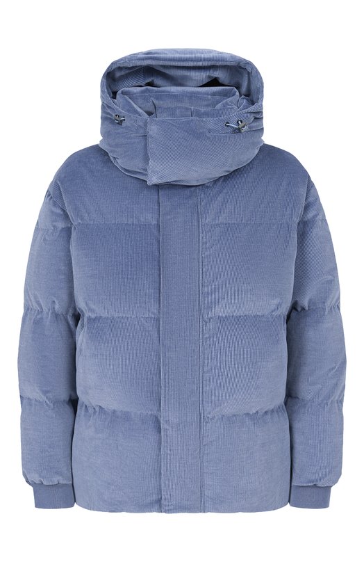 Вельветовый пуховик MVST M25.1MM.0005_001 Голубой M25.1MM.0005_001