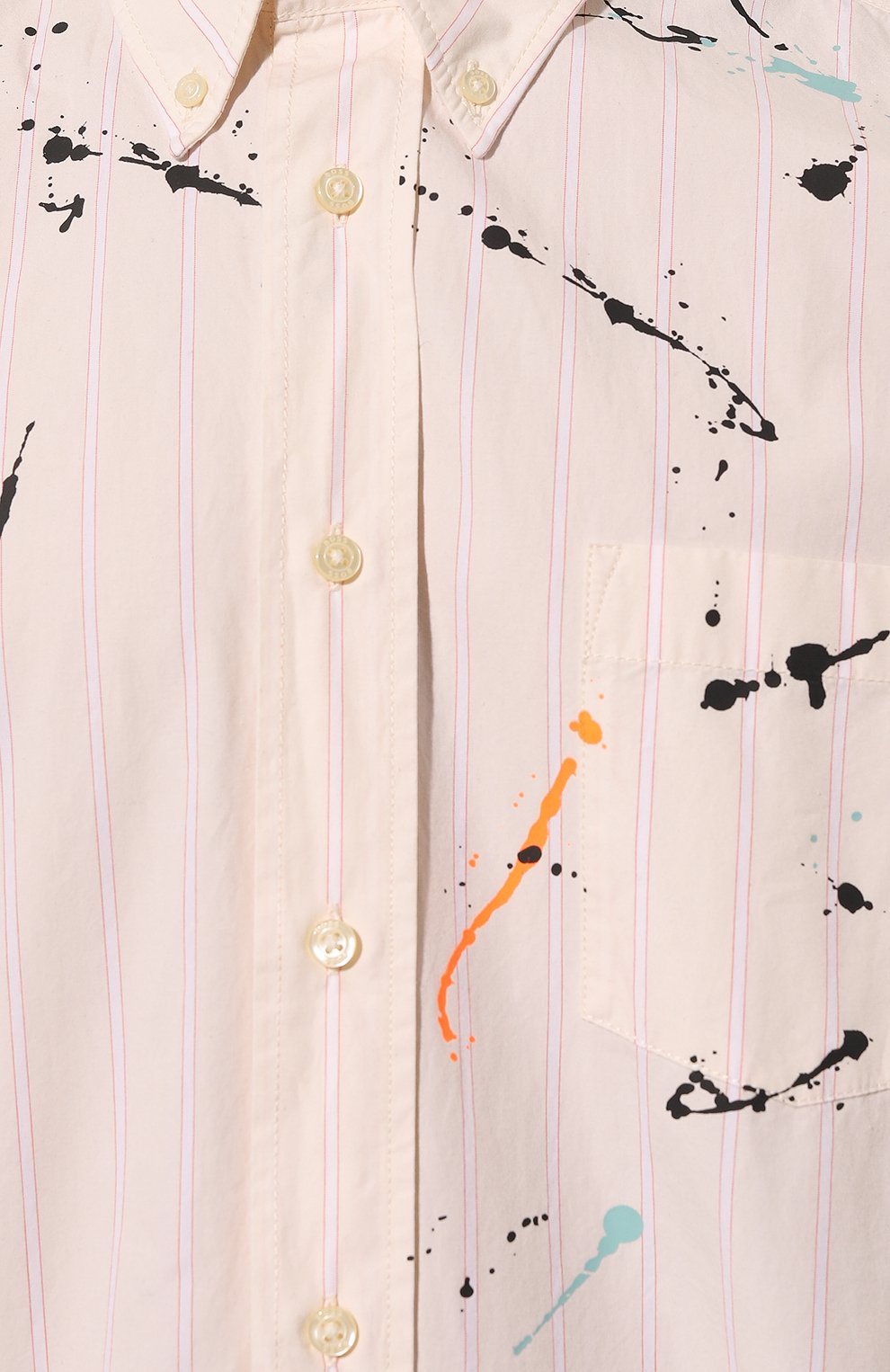 Хлопковая рубашка BOSS ORANGE бежевого цвета по цене 11800 руб., арт. 50488098, фото 5 Хлопковая рубашка BOSS ORANGE, арт. 50488098, фото 5