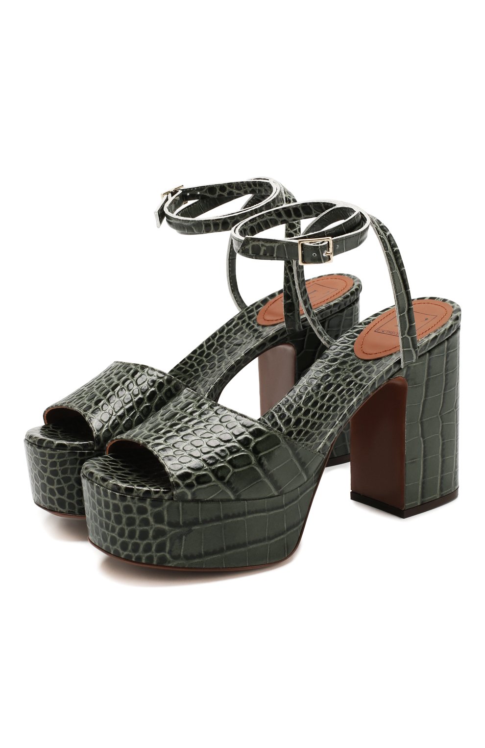 Кожаные босоножки L'AUTRE CHOSE, арт. LDL028.11CP2912, фото 1