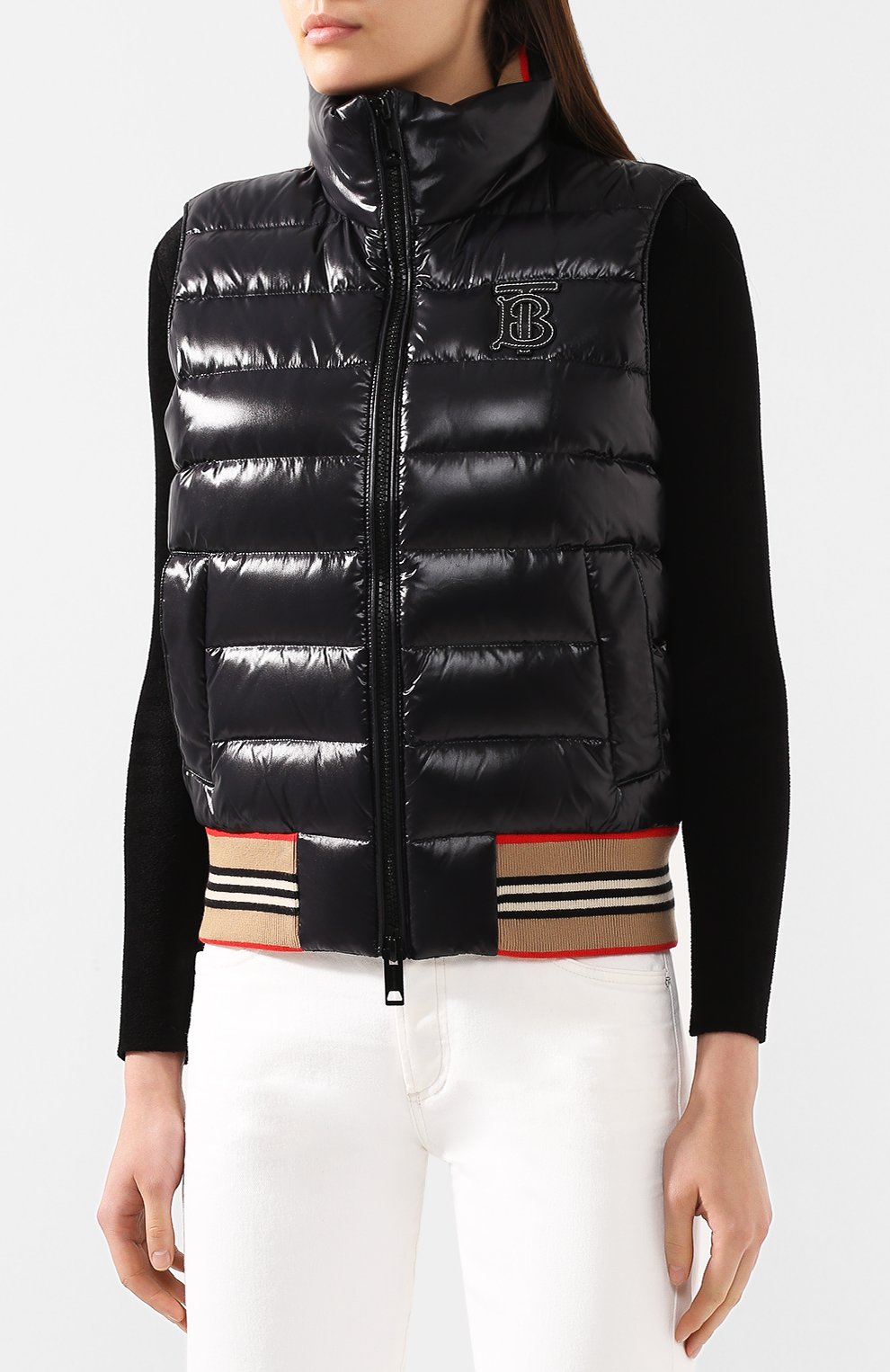 Пуховый жилет BURBERRY, арт. 8017287, фото 3