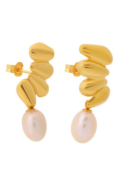 Серьги BONVO, арт. BUBBLY PEARL STUDS, фото 3