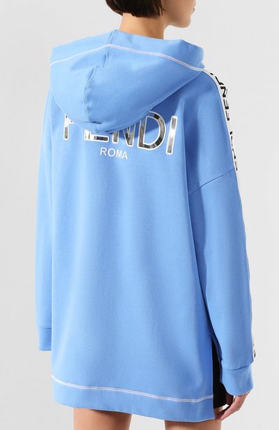 Хлопковый кардиган FENDI, арт. FAF081 A6JD, фото 4