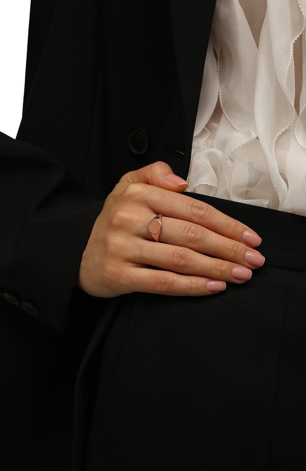 Кольцо-печатка MOONKA, арт. nc-sig-g, фото 2