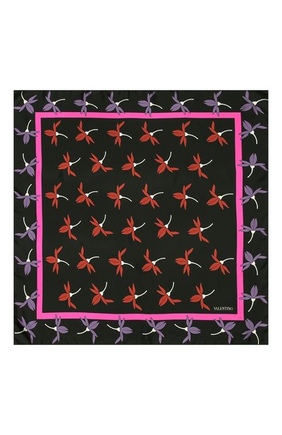 Шелковый платок VALENTINO, арт. XW2EI114/WLU, фото 4