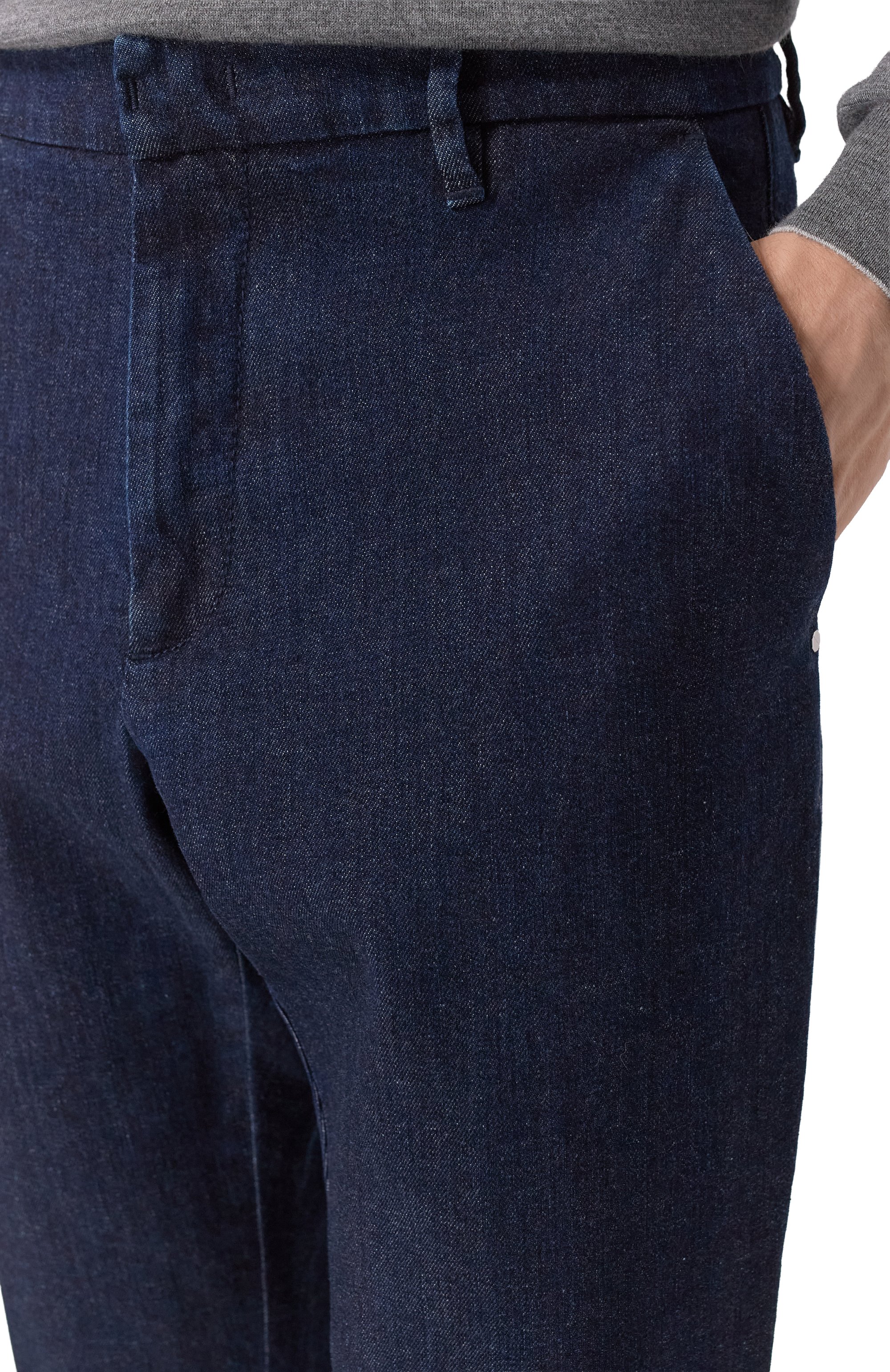 Джинсы STEFANO RICCI темно-синего цвета по цене 116000 руб., арт. M8T5301031/TC0UN, фото 5 Джинсы STEFANO RICCI, арт. M8T5301031/TC0UN, фото 5