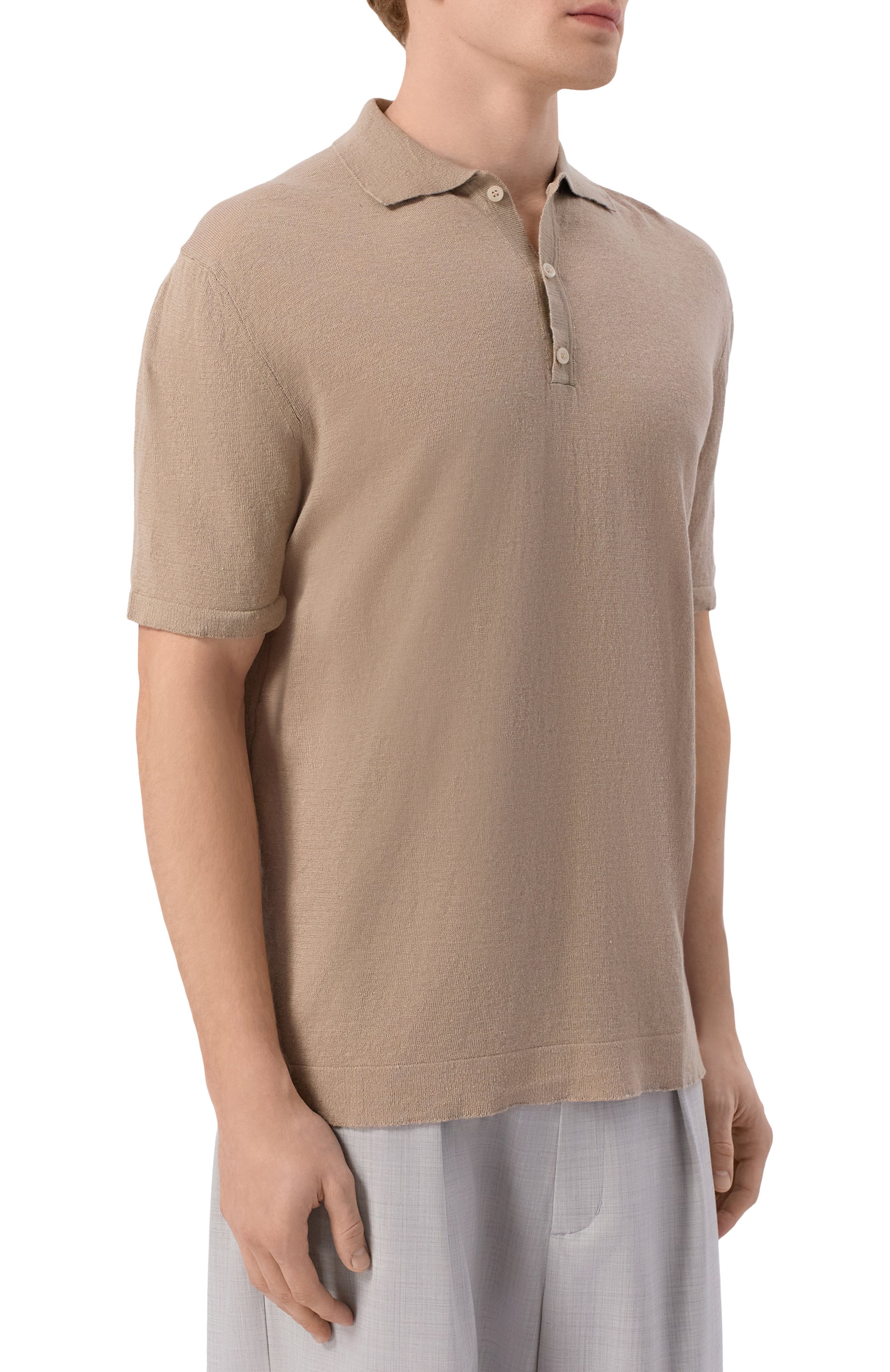 Поло изо льна и хлопка INLINUM, арт. PUTRI/SINAI, фото 3