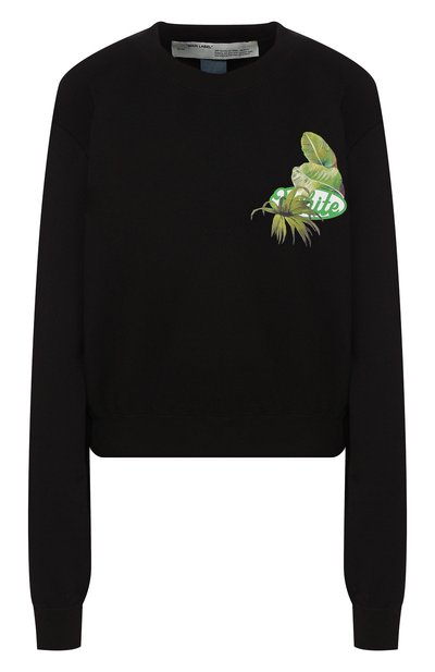 Женский хлопковый свитшот OFF-WHITE, арт. 0WBA026F19F300531040