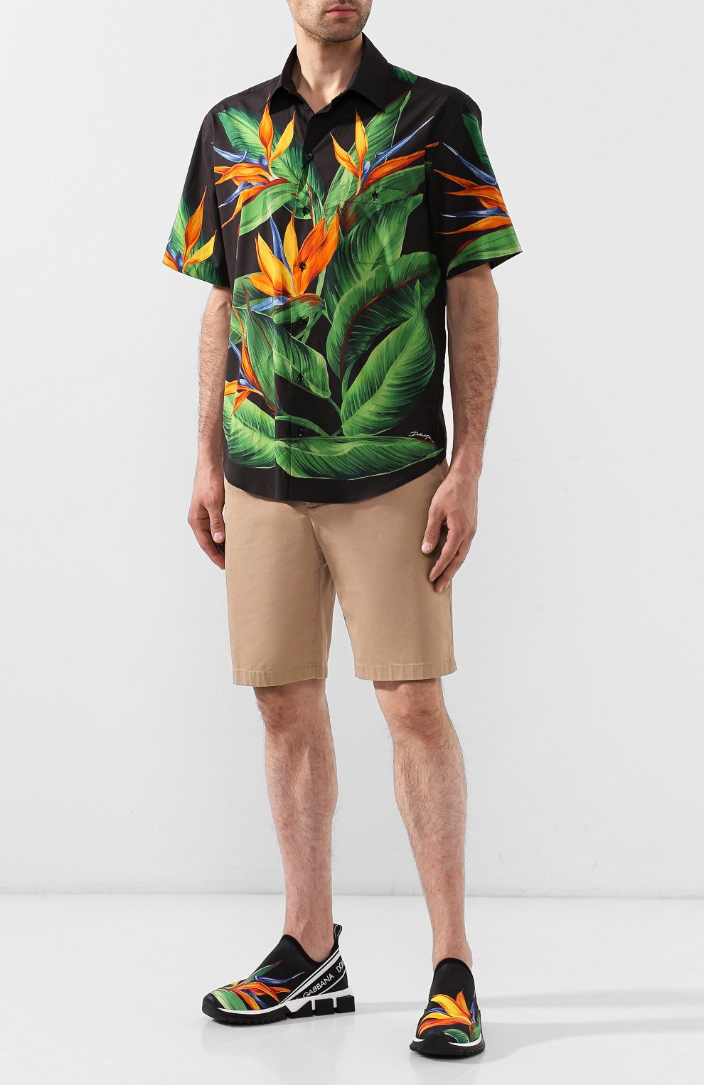 Текстильные кроссовки sorrento DOLCE & GABBANA, арт. CS1713/AA660, фото 2