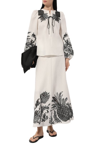 Льняная блузка DOROTHEE SCHUMACHER, арт. 548806, фото 2