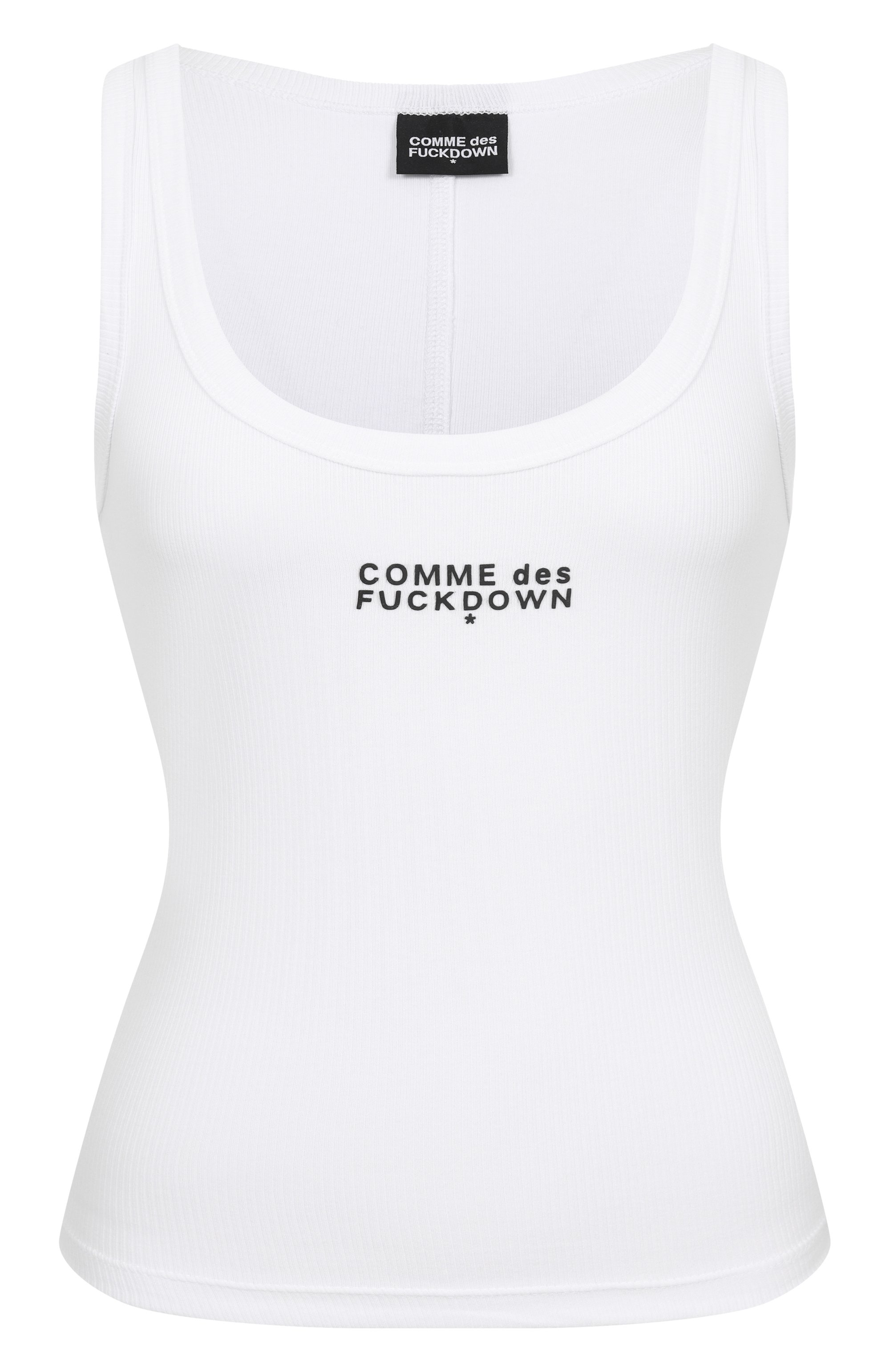 Хлопковая майка COMME DES FUCKDOWN, арт. CFABW01241, фото 1