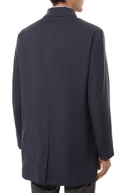 Шерстяной плащ CANALI, арт. 010489U/R01620, фото 4