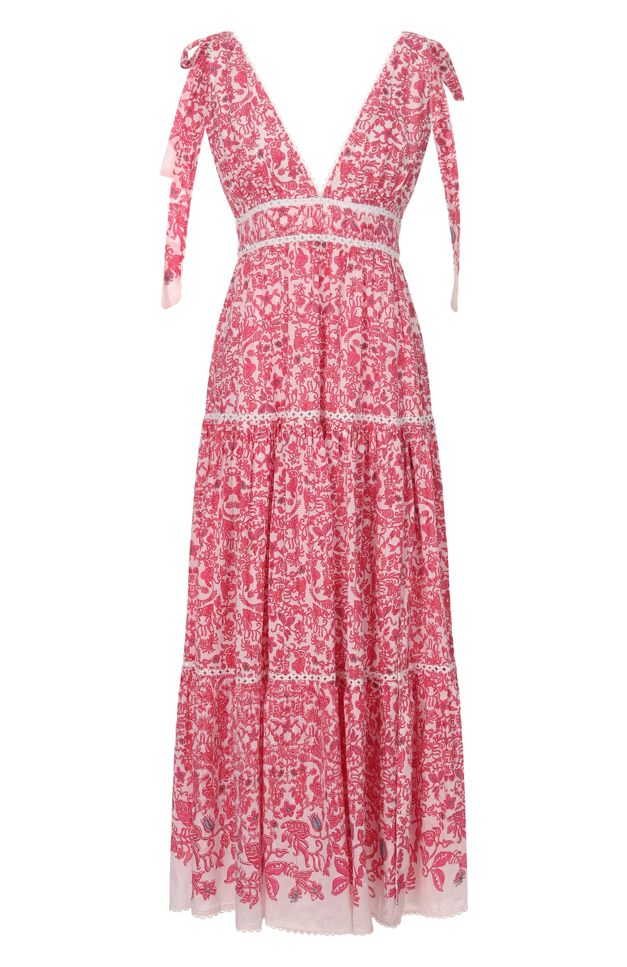 Хлопковое платье POUPETTE ST BARTH, арт. WPER26LC3TWI, фото 1