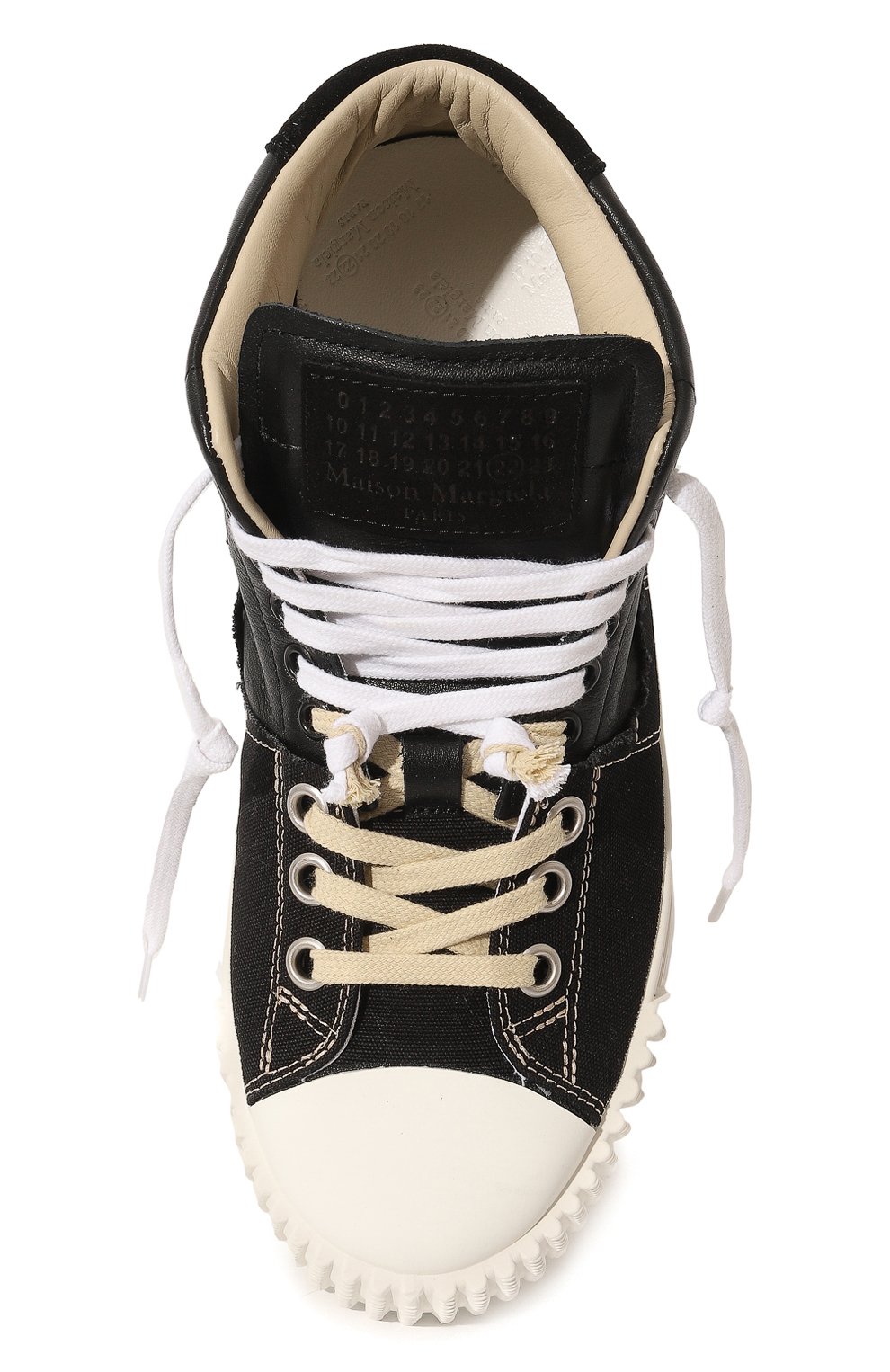 Комбинированные кеды MAISON MARGIELA, арт. S58WS0235/P5063, фото 6