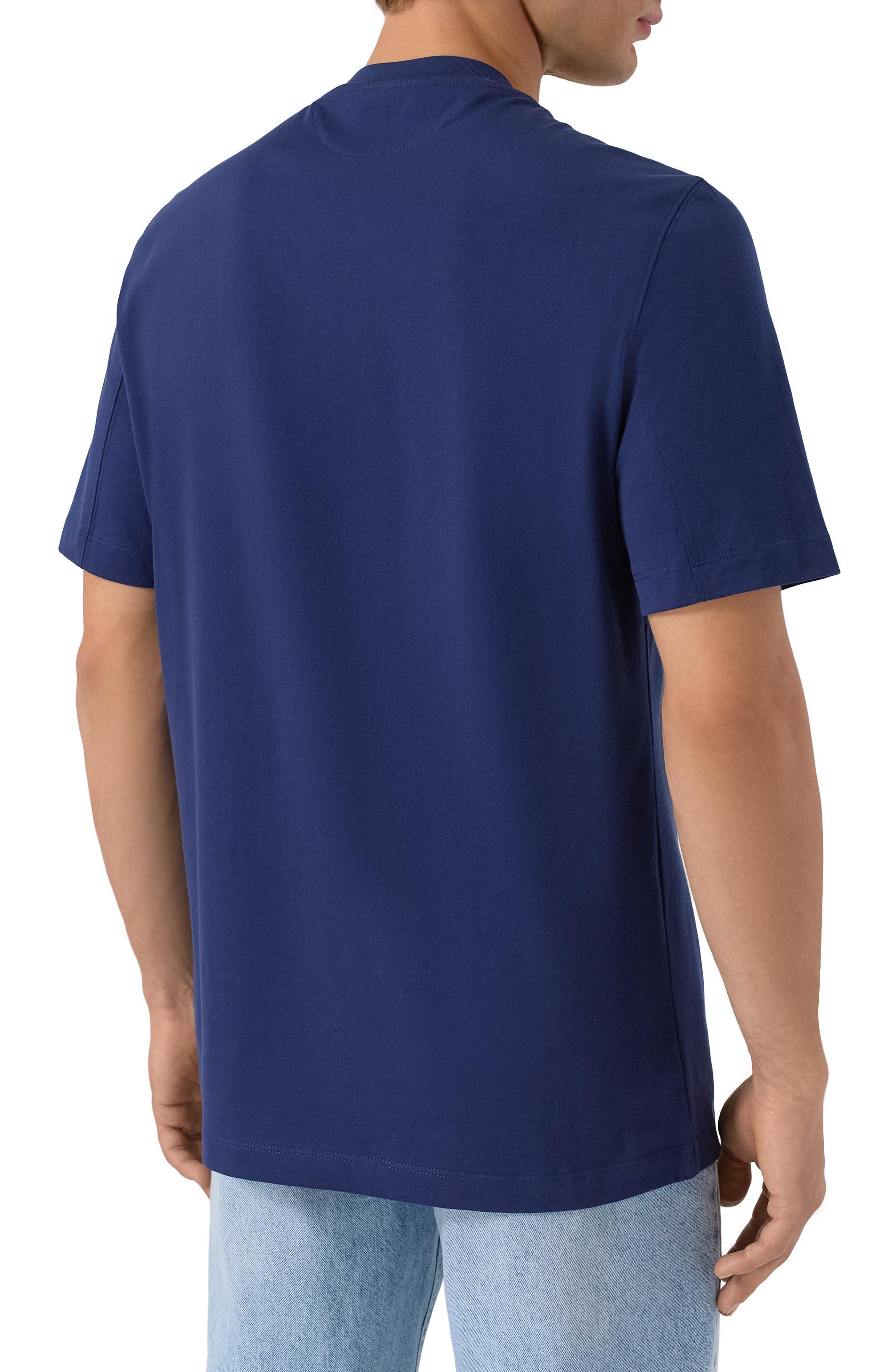 Хлопковая футболка BRUNELLO CUCINELLI, арт. M0B131308W, фото 4