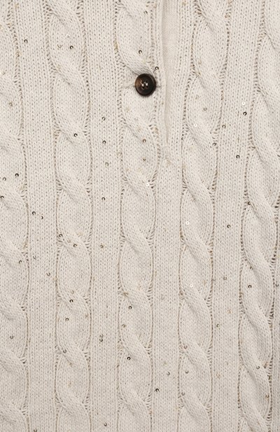 Хлопковый пуловер BRUNELLO CUCINELLI, арт. BDVM75905A, фото 3