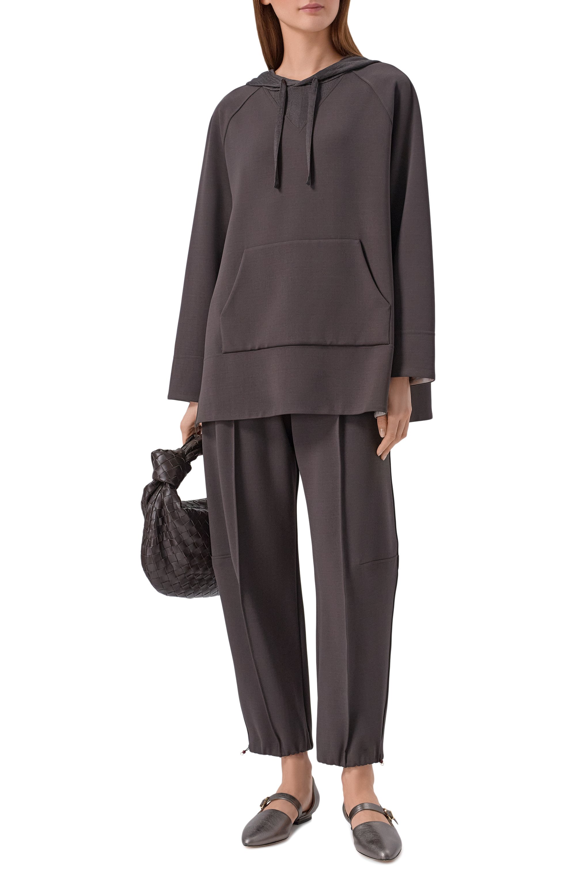 Джоггеры из вискозы GIORGIO ARMANI, арт. GW003163/AF24791, фото 2