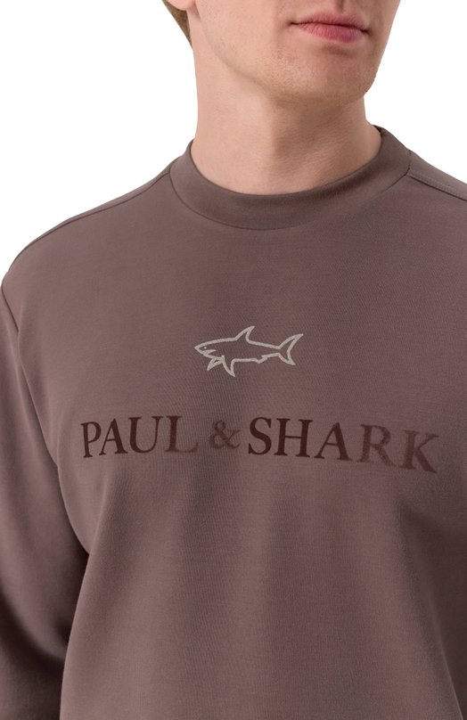 Свитшот Paul&Shark 15311845 Коричневый  15311845 Фото 5