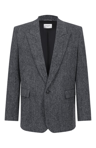 Мужской шерстяной пиджак SAINT LAURENT, арт. 837196/Y3D06