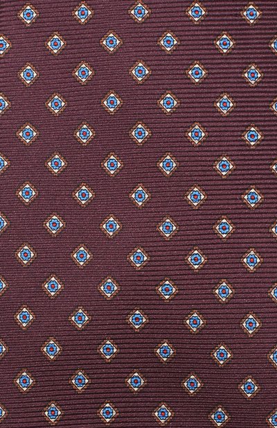 Шелковый галстук KITON бордового цвета по цене 31300 руб., арт. UCRVKLC08F16, фото 3 Шелковый галстук KITON, арт. UCRVKLC08F16, фото 3