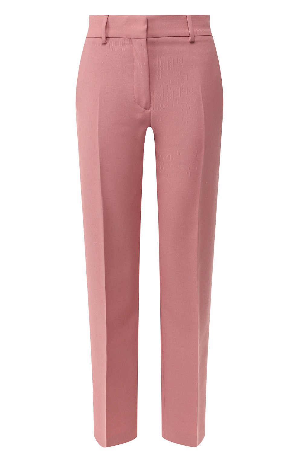 Брюки со стрелками BURBERRY розового цвета по цене 87750 руб., арт. 8007226, фото 1 Брюки со стрелками BURBERRY, арт. 8007226, фото 1