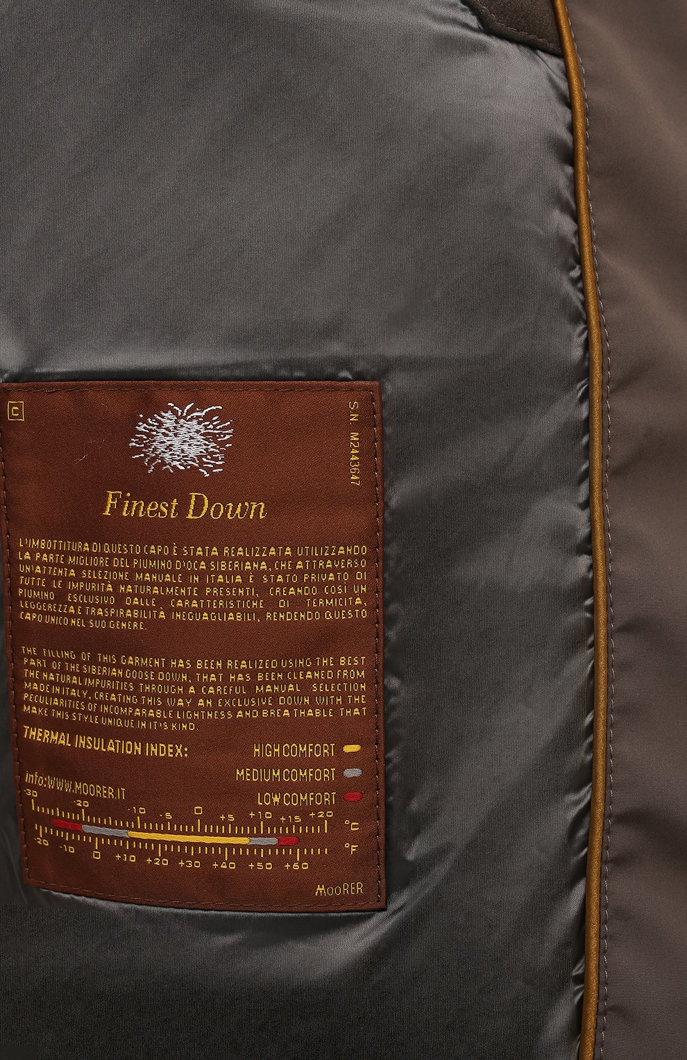 Бомбер wright-vt с отделкой из овчины MOORER, арт. WRIGHT/VT, фото 10