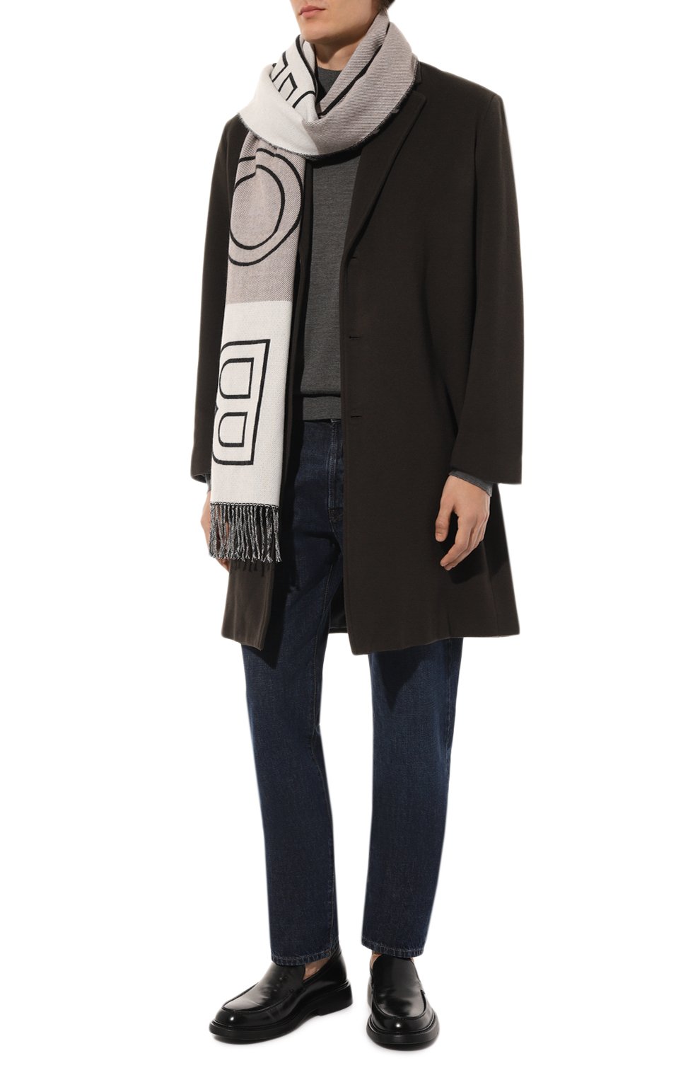 Шарф из шерсти и хлопка BOGNER, арт. 98057857, фото 2