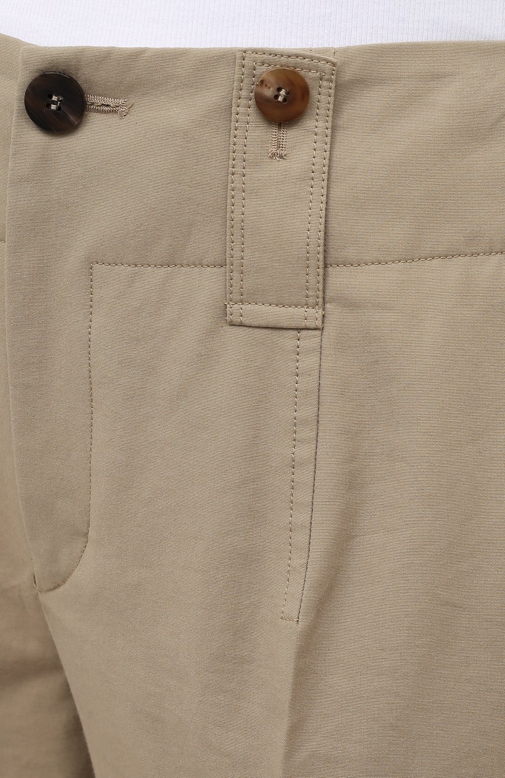 Хлопковые брюки CHLOÉ, арт. CHC21SPA41047, фото 5