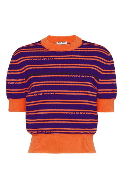 Шерстяной пуловер MIU MIU, арт. MML324-NOC-F0030, фото 1