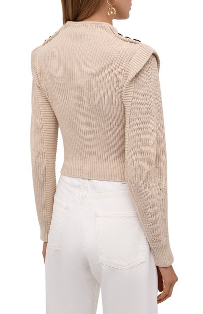 Свитер из хлопка и шерсти SELF-PORTRAIT, арт. PF21-001D, фото 4