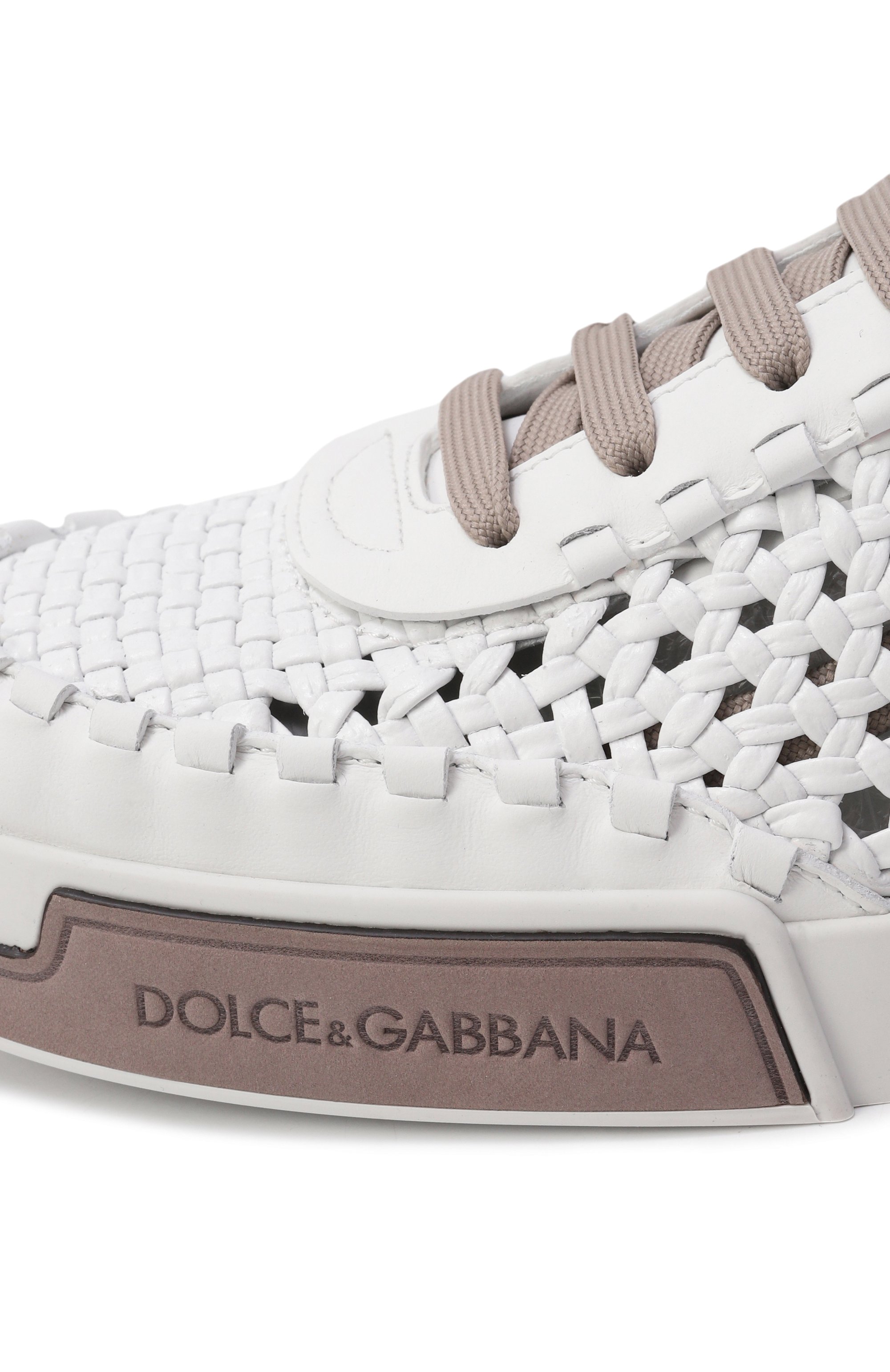 Кожаные кеды portofino yacht DOLCE & GABBANA, арт. A20195/A9T93, фото 7