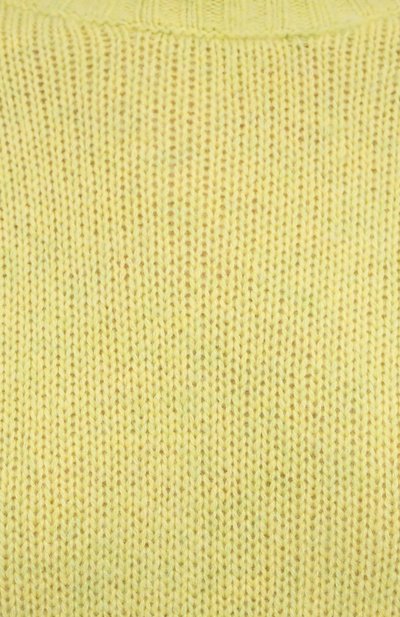 Шерстяной свитер ACNE STUDIOS желтого цвета по цене 25800 руб., арт. A60192, фото 5 Шерстяной свитер ACNE STUDIOS, арт. A60192, фото 5