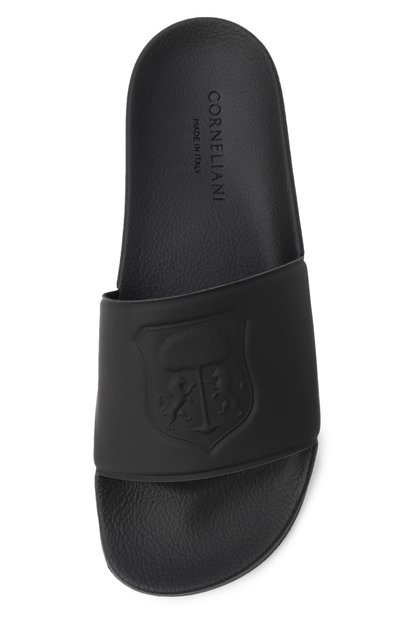 Шлепанцы CORNELIANI черного цвета по цене 18500 руб., арт. 27TM88/2720961, фото 5 Шлепанцы CORNELIANI, арт. 27TM88/2720961, фото 5