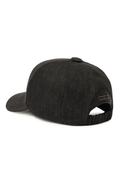 Бейсболка с отделкой из кожи аллигатора STEFANO RICCI, арт. MCV24AL16E/L0004Q, фото 3