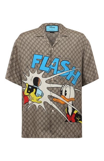 Шелковая рубашка disney x gucci GUCCI, арт. 646446 ZAGCN, фото 1