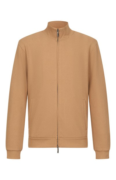 Мужской толстовка из хлопка и лиоцелла EMPORIO ARMANI, арт. EM007350/AF13700