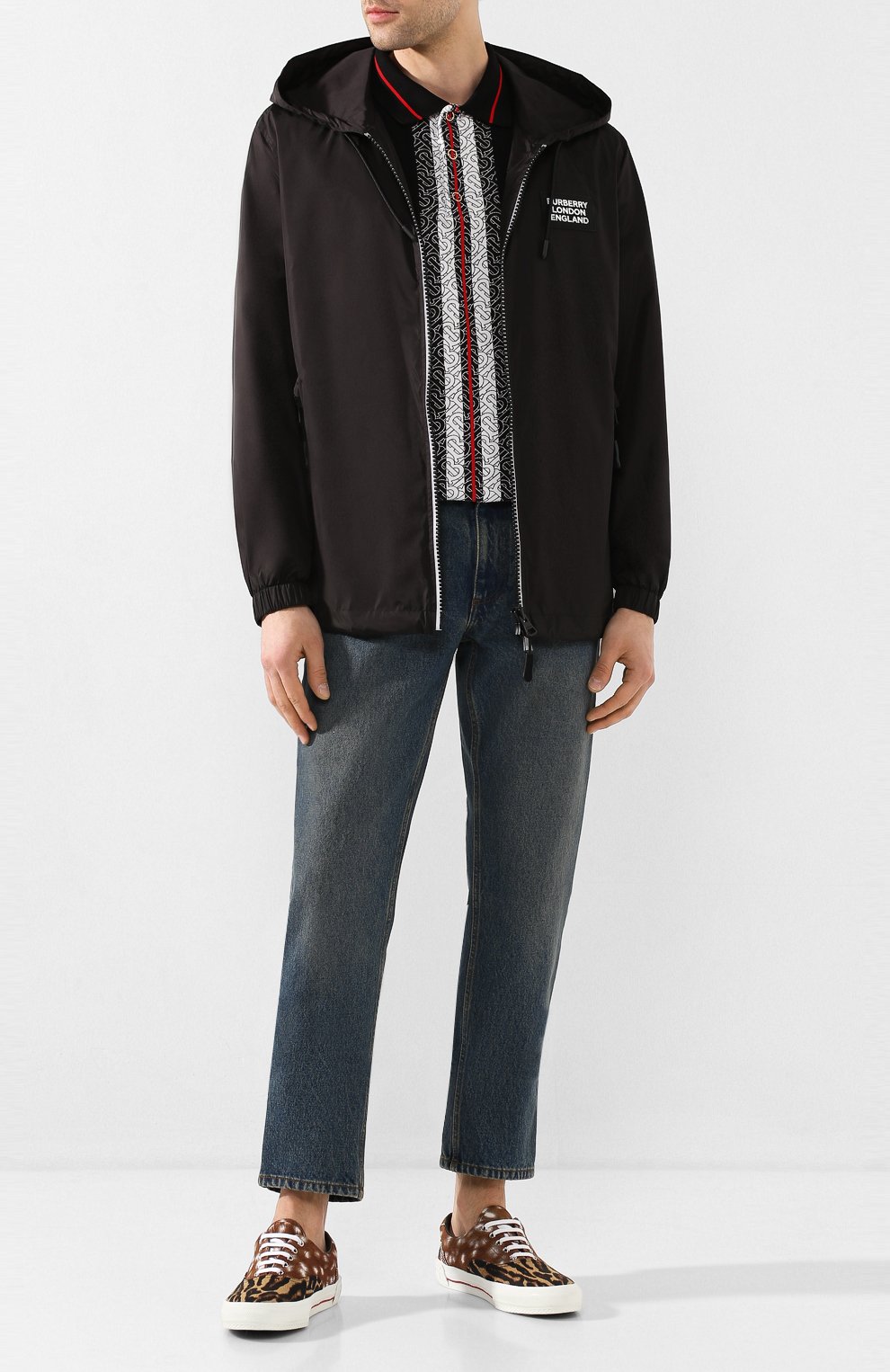 Куртка BURBERRY черного цвета по цене 124500 руб., арт. 8027098, фото 2 Куртка BURBERRY, арт. 8027098, фото 2