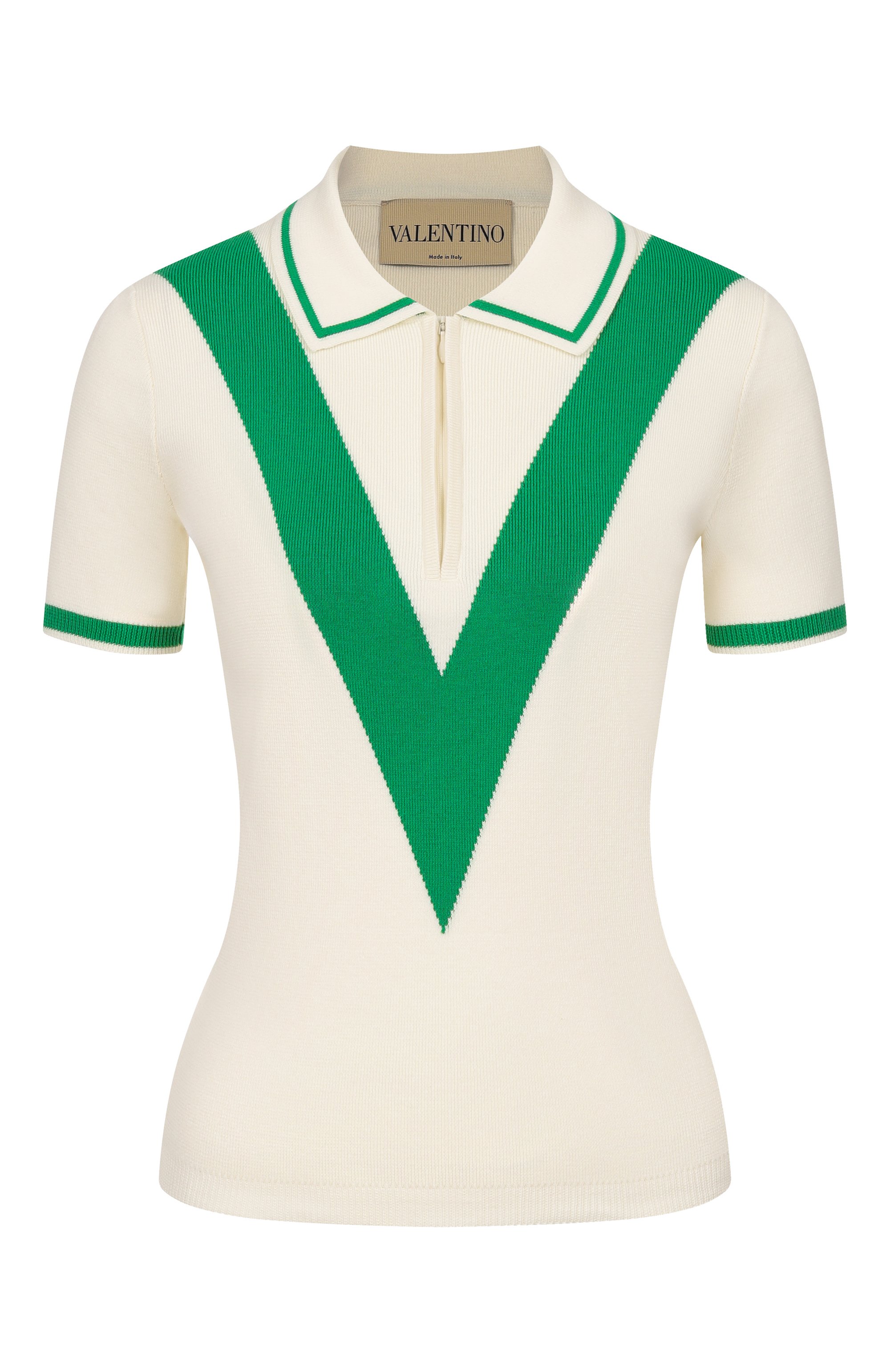 Хлопковое поло VALENTINO, арт. 8B3KP00I/A18, фото 1