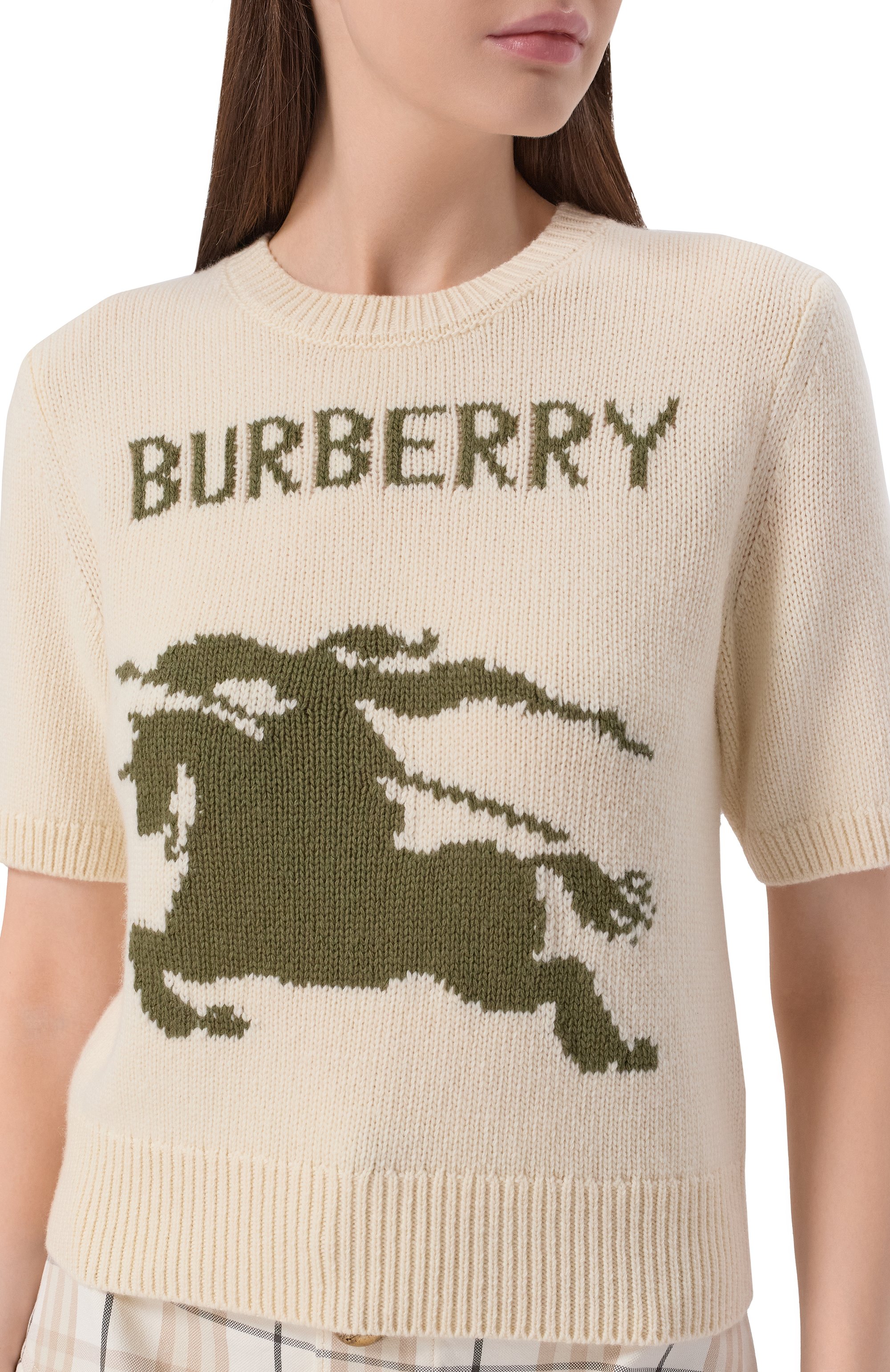 Пуловер из шерсти и кашемира BURBERRY, арт. 8118622, фото 5
